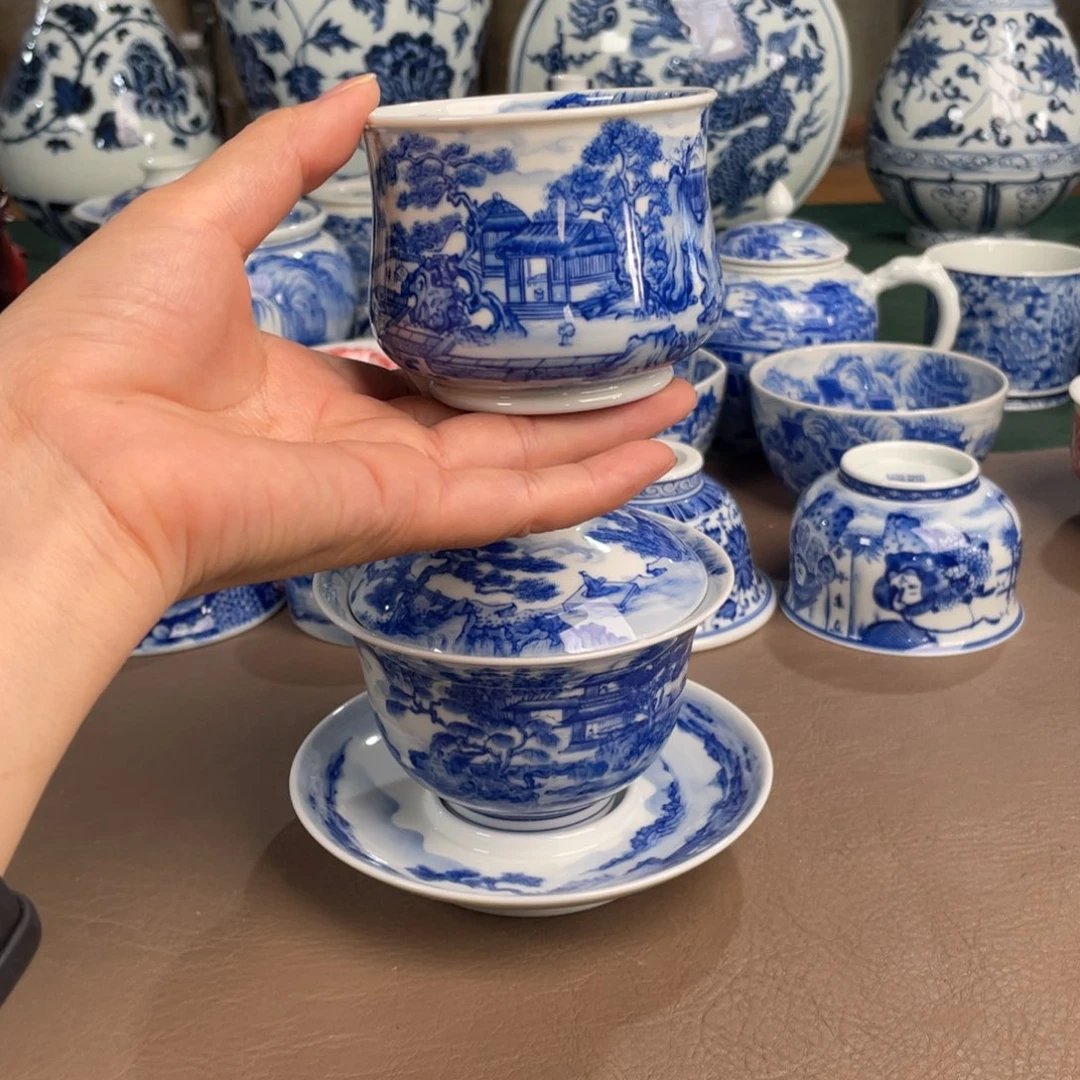 景德镇陶瓷手工手绘