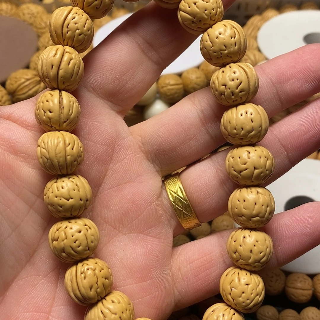 吊坠桃核野生桃核手串