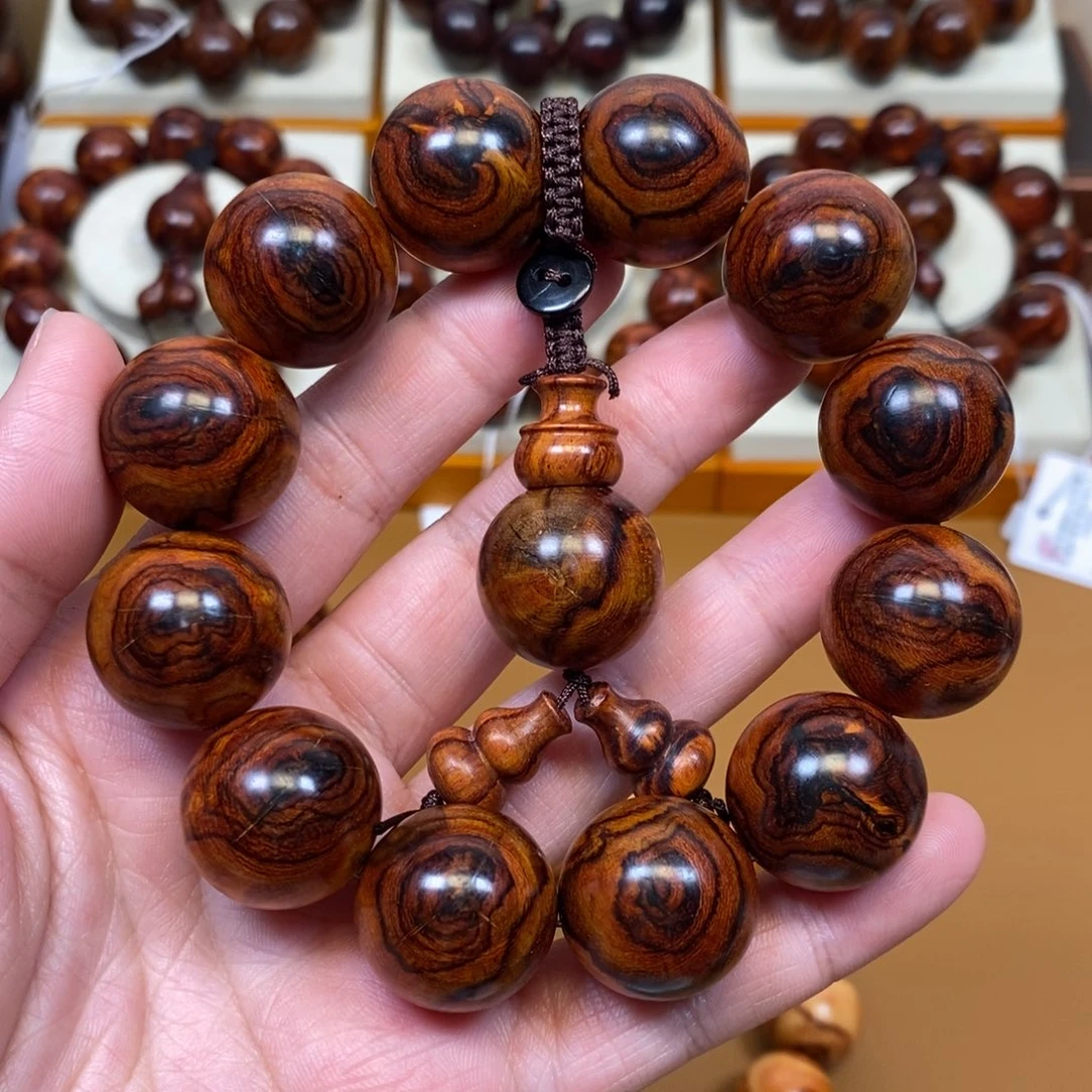 黄花梨/降香黄檀手串/手链安*天海南黄花梨