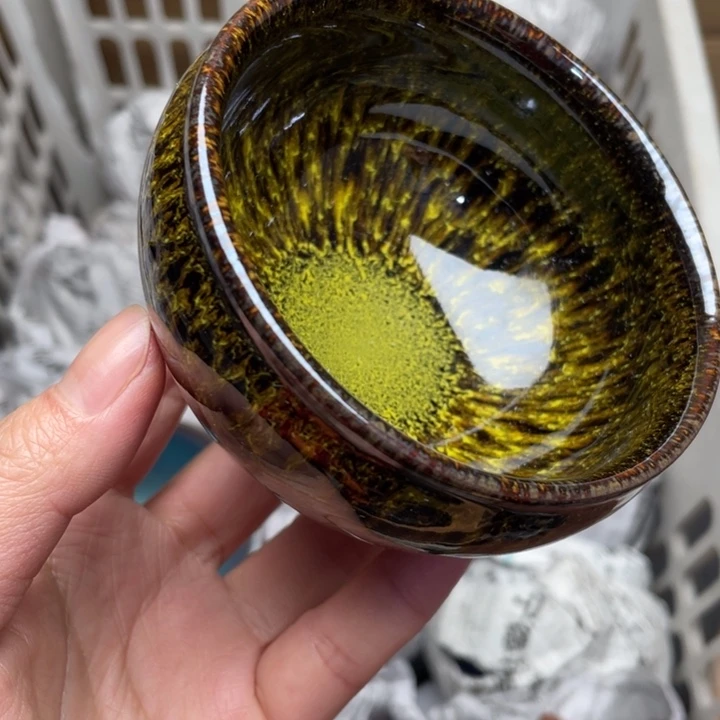 茶盏建窑建盏主人杯