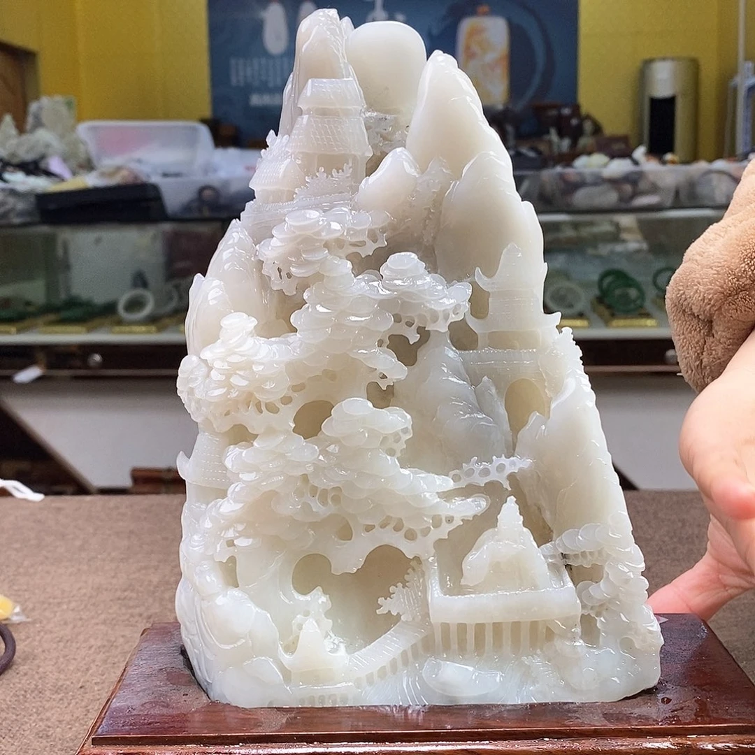 和田玉挂件未镶嵌