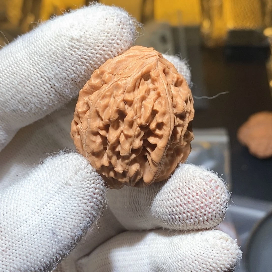 桃核吊坠b*k核桃异形单只6666