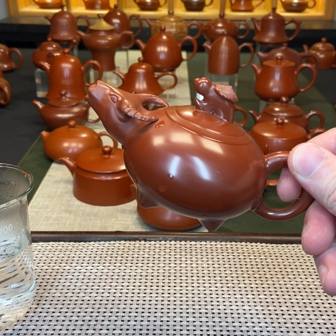 紫砂茶壶潮州手拉壶