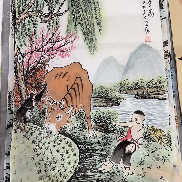 三个张画廊直播间！