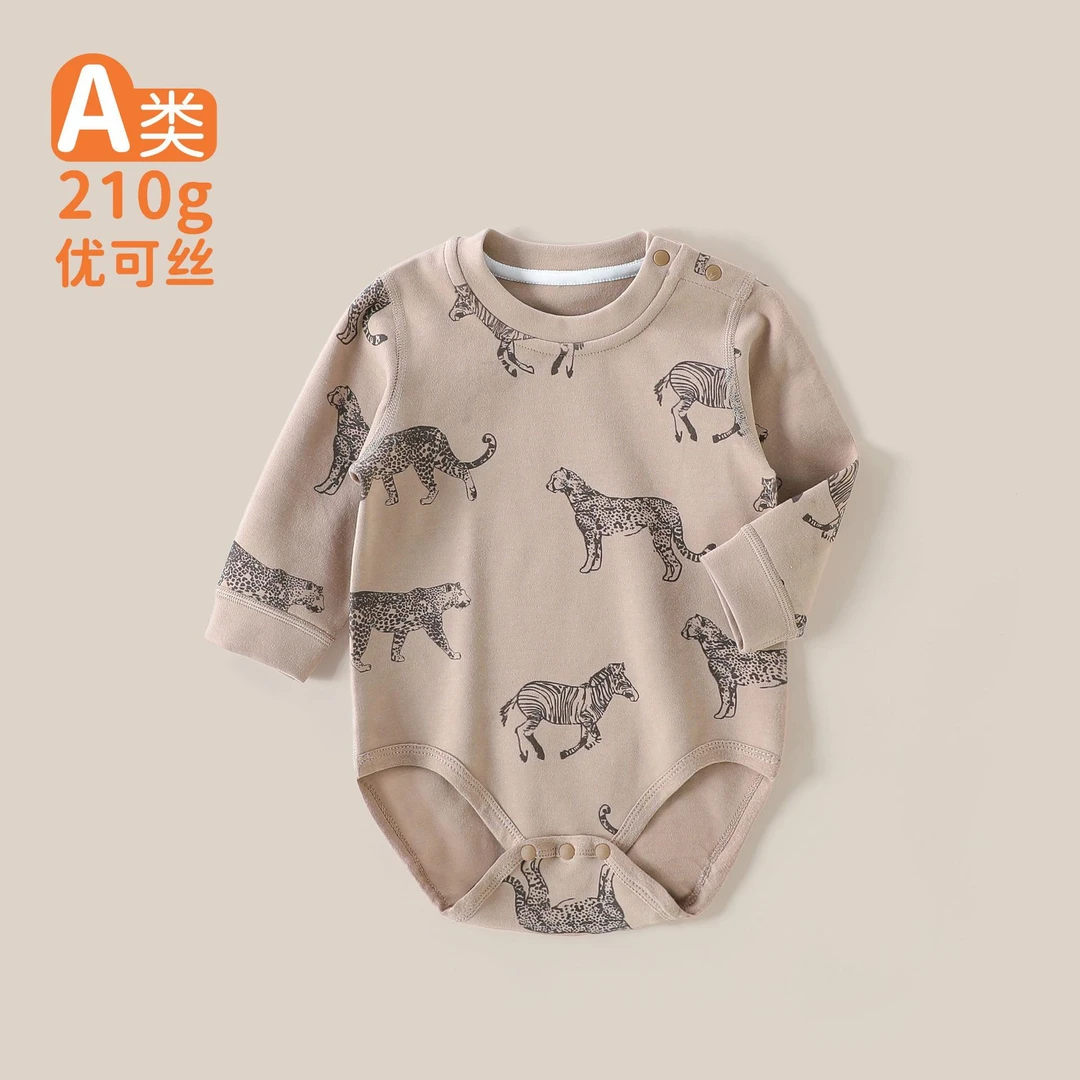 婴儿衣服秋季宝宝衣服连体包屁衣童装秋款新款a类婴儿三角哈衣