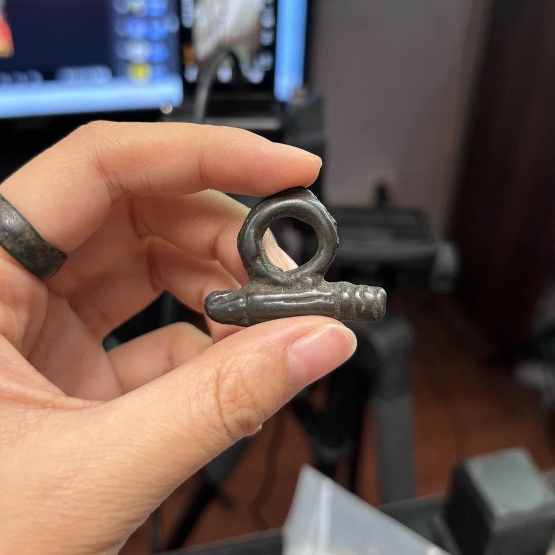 藏传托甲独股杵吊坠