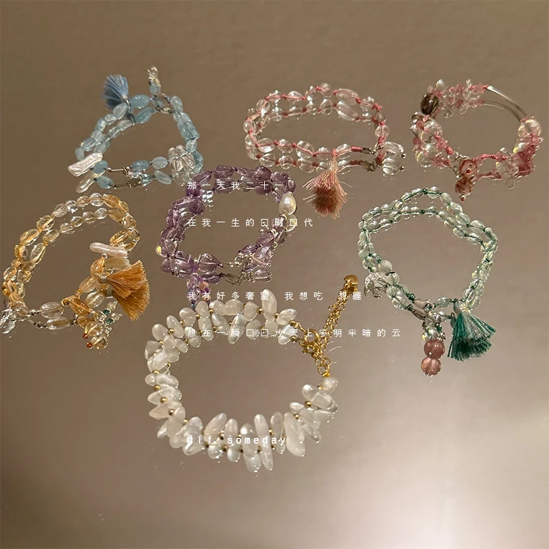 925银莫桑石手链 小众百搭时尚个性轻奢简约百搭设计感手饰