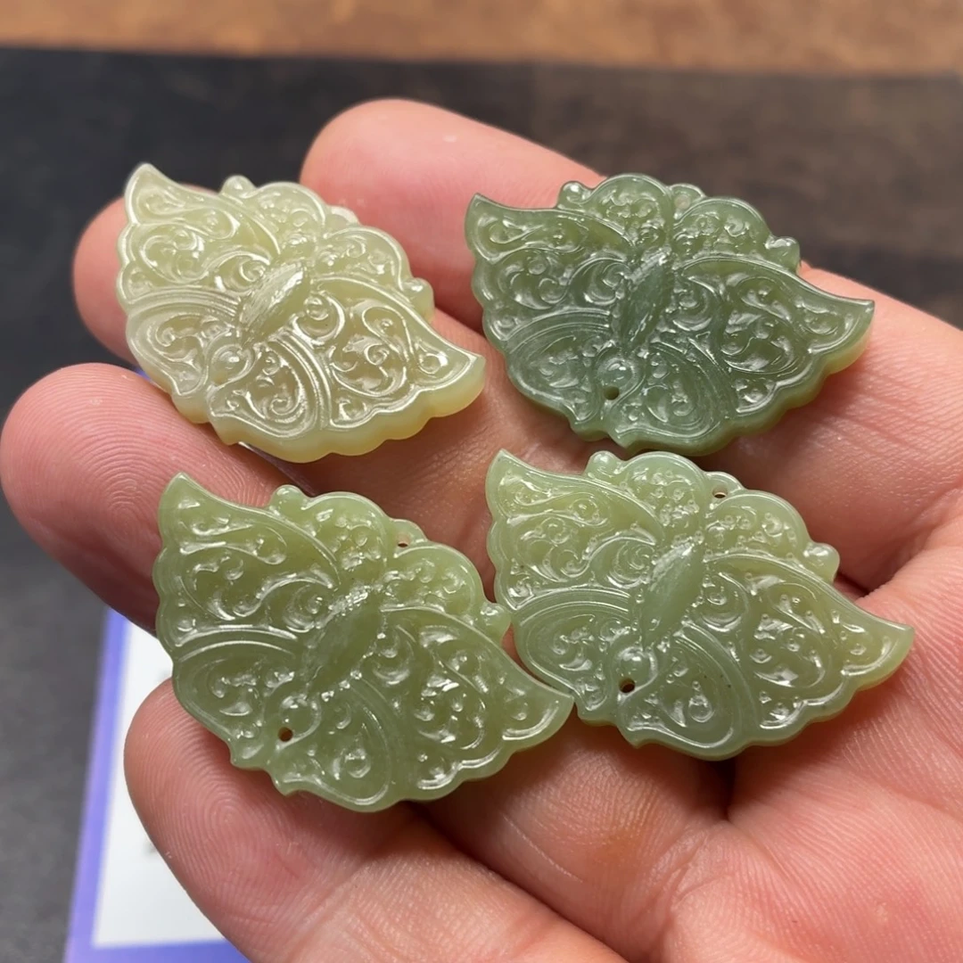 和田玉未镶嵌颈饰多样性发货拍一发一