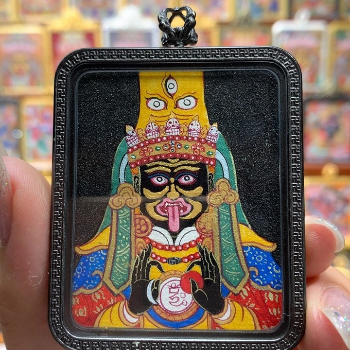 吊坠般若唐卡非遗传承