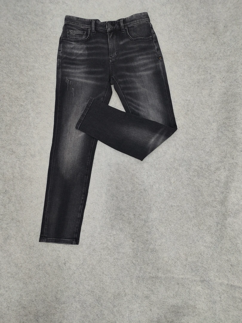 A04-10848-CAB春秋款时尚做旧水洗潮流百搭休闲牛仔裤