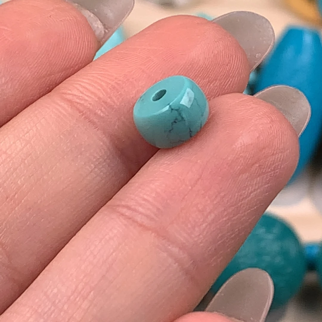 绿松石未镶嵌墩子8.3