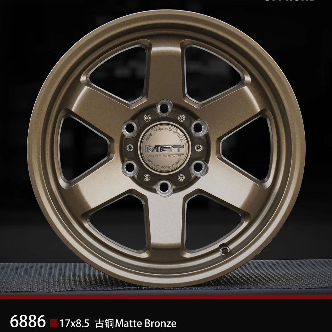 坦克300/400/500/700牧马人猛禽普拉多轻量化竞技越野轮毂MAT6886
