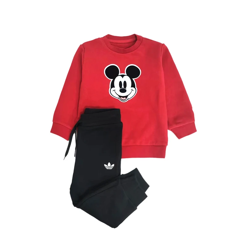 adidas/阿迪达斯儿童25春新款男女婴童迪士尼联名运动套装JN7707