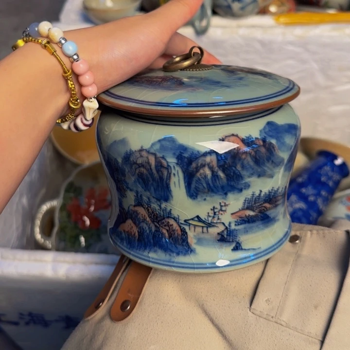 瓷片景德镇陶瓷手工手绘