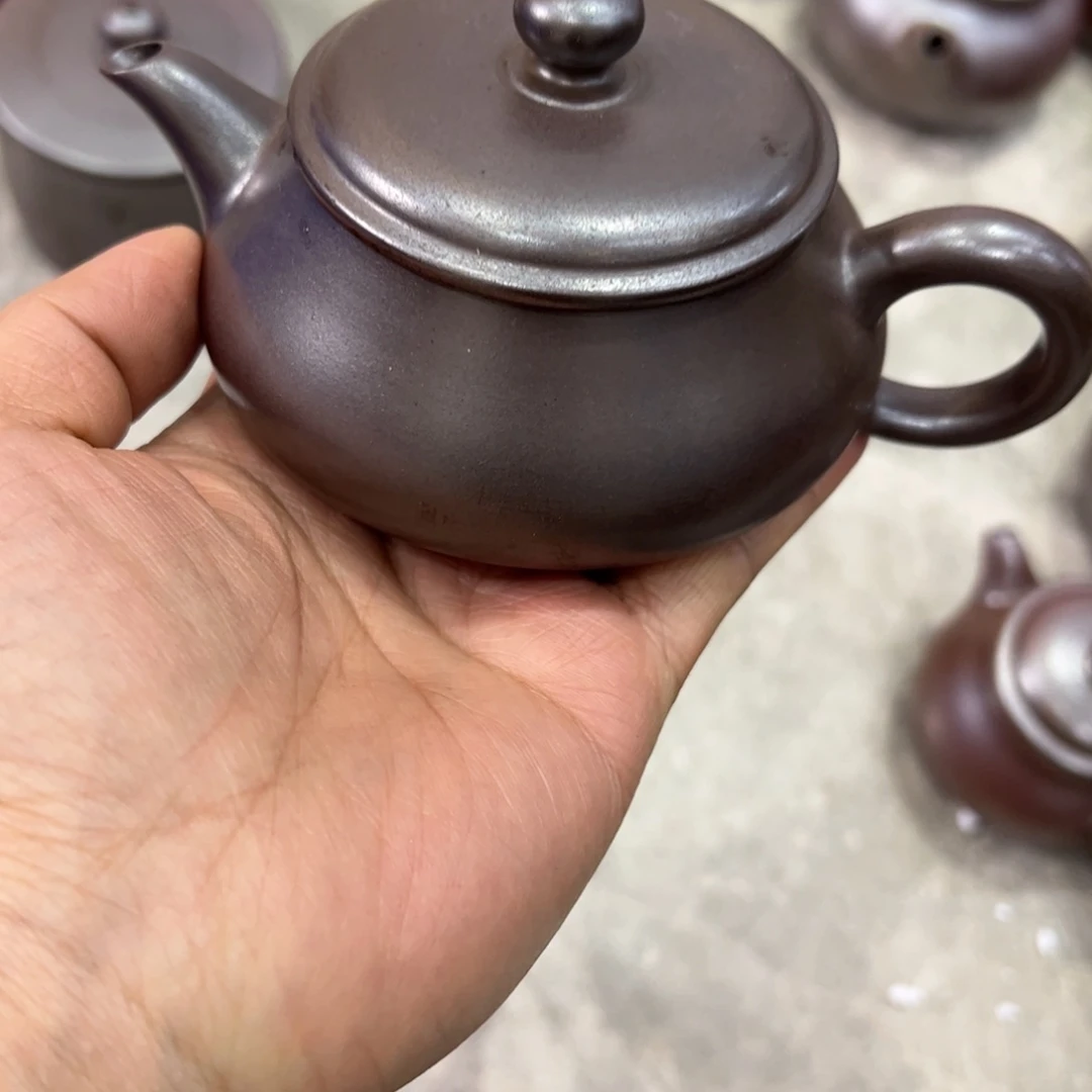 贵台龙窑柴烧茶壶60