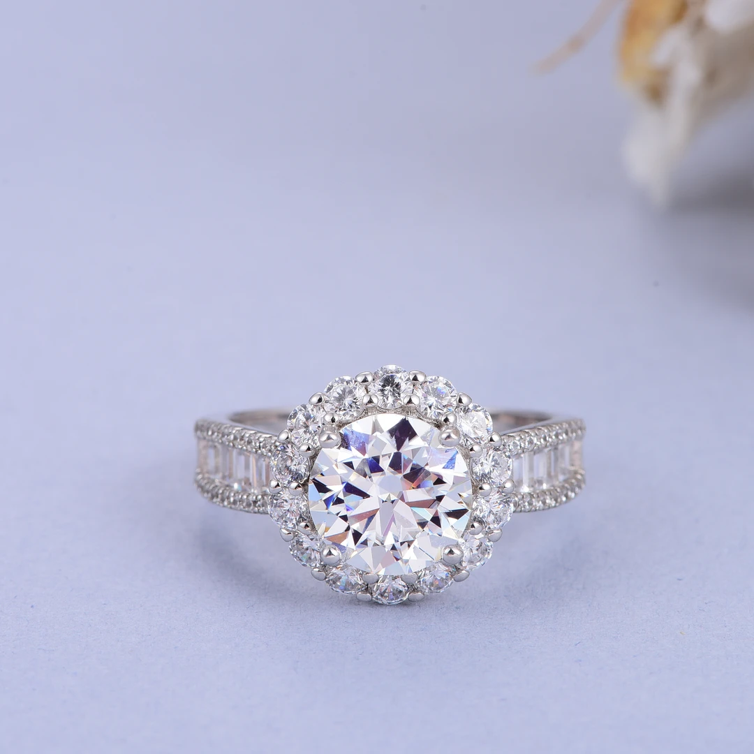 【挚爱永恒】女款奥代丽 3.0ct 戒指