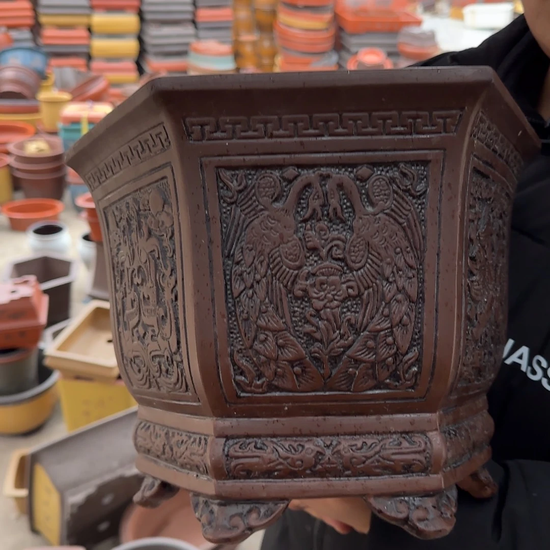 花盆紫砂口径26.22口径