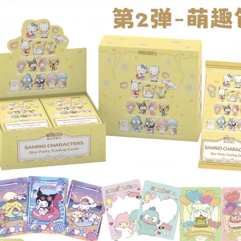 我是谁 三丽鸥 kt 美乐蒂 布丁玉桂卡牌萌趣包盲盒(直播代拆)