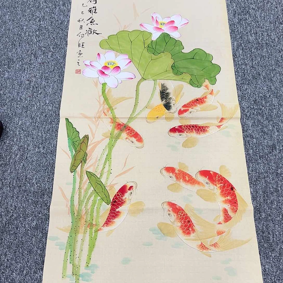 国画纯手绘字画作品欣赏