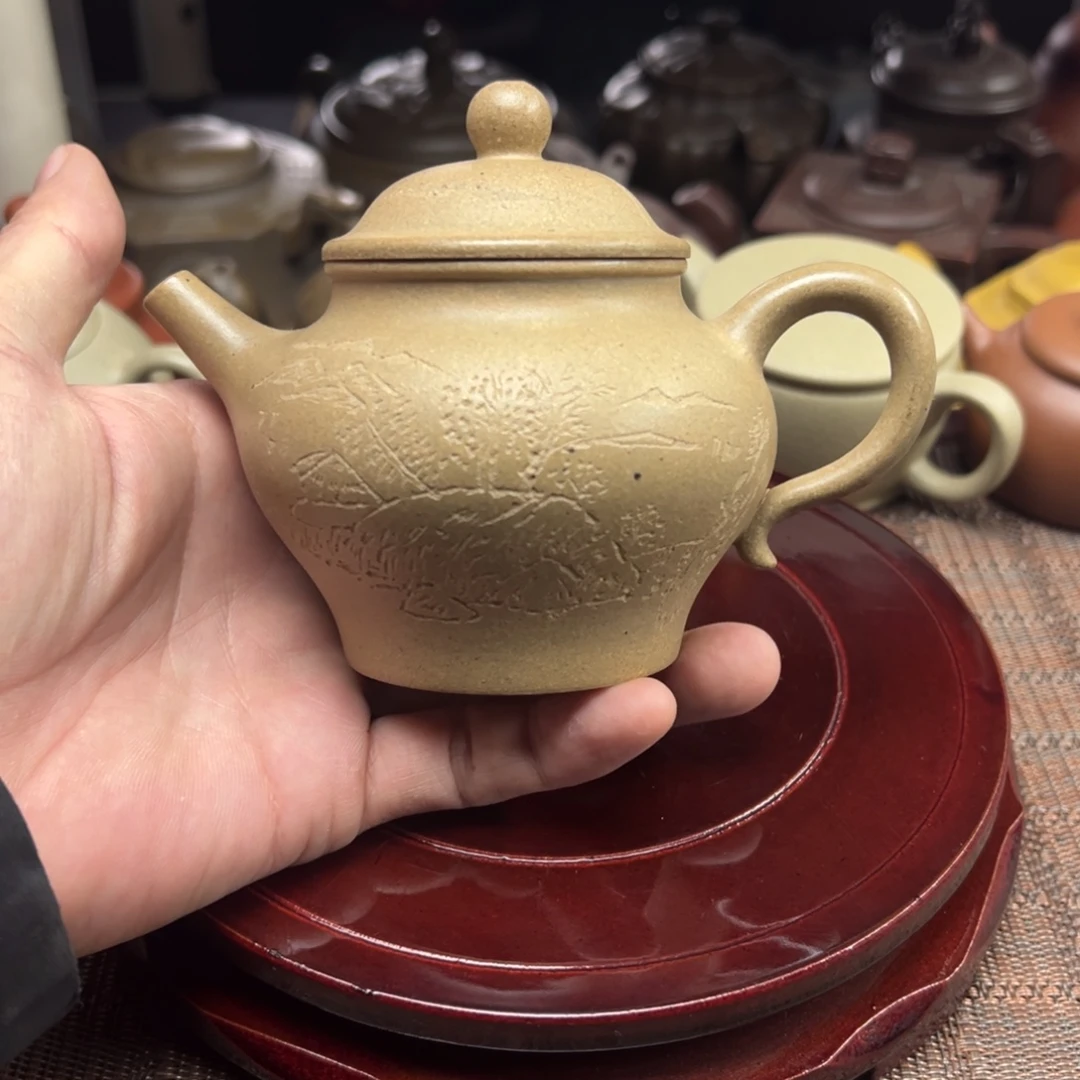 紫砂茶壶宜兴原矿紫砂壶230毫升容量