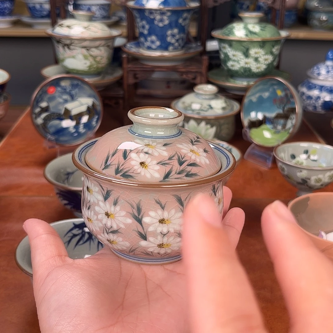 盖碗景德镇陶瓷窑