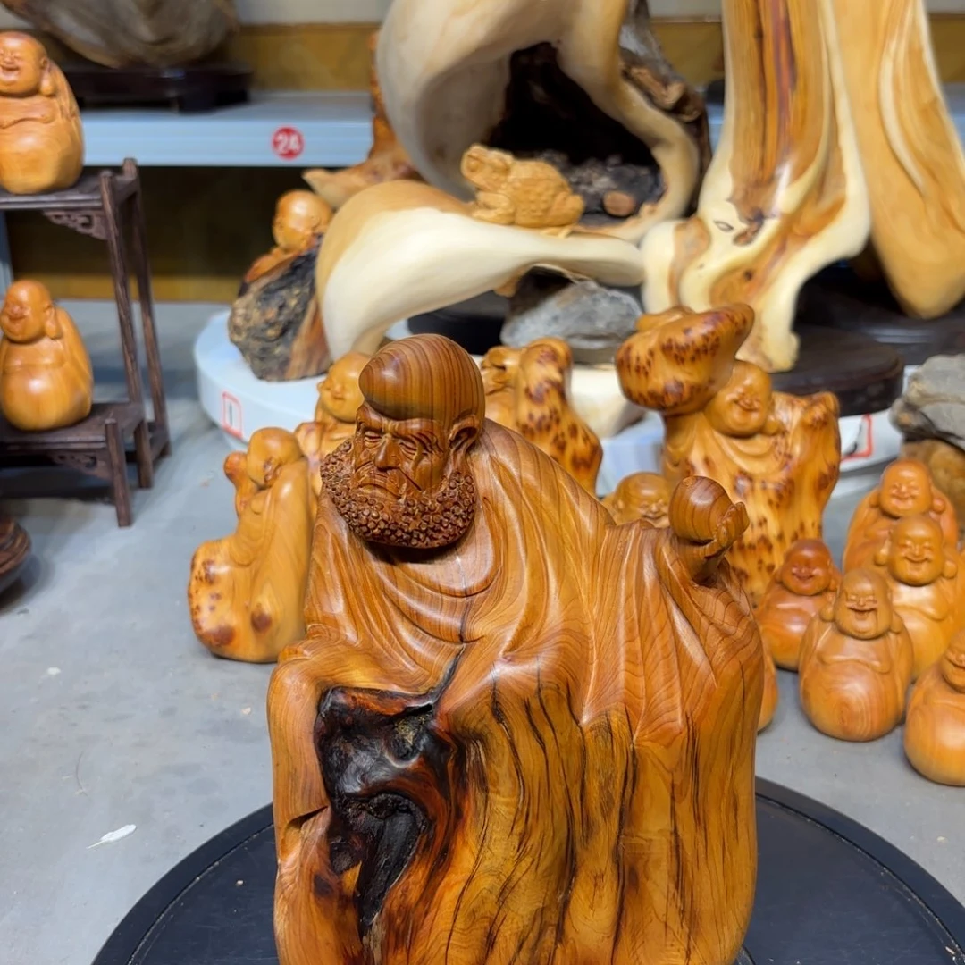 木太行崖柏达摩祖师爷