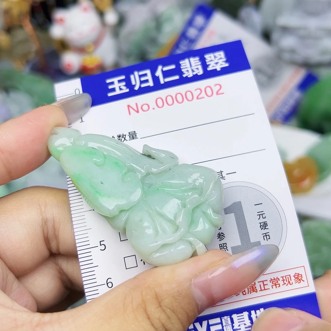 翡翠未镶嵌吊坠(不含链)111