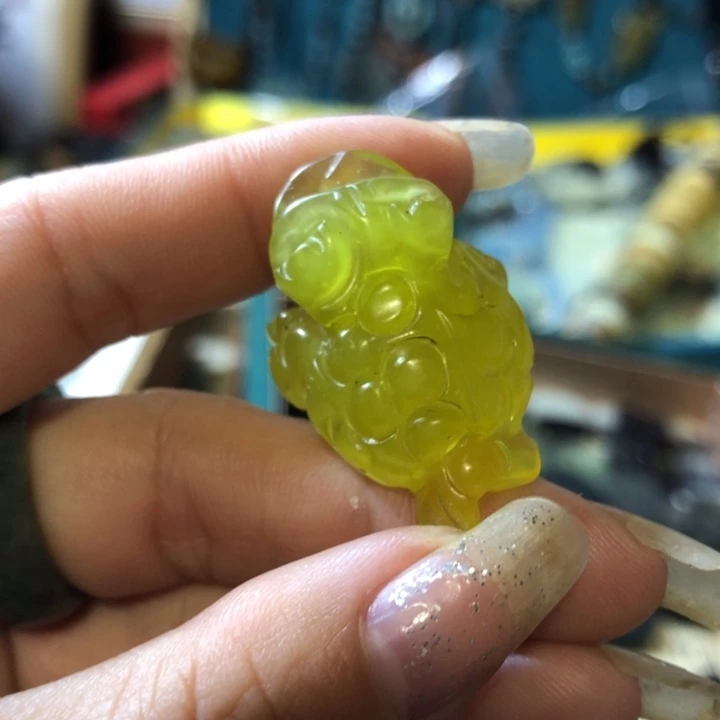 岫玉未镶嵌岫玉挂件