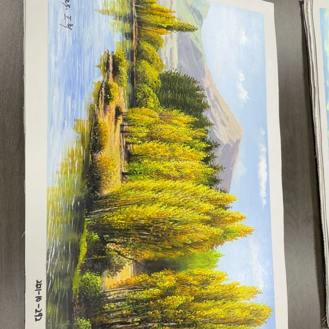 油画我也想要这样一