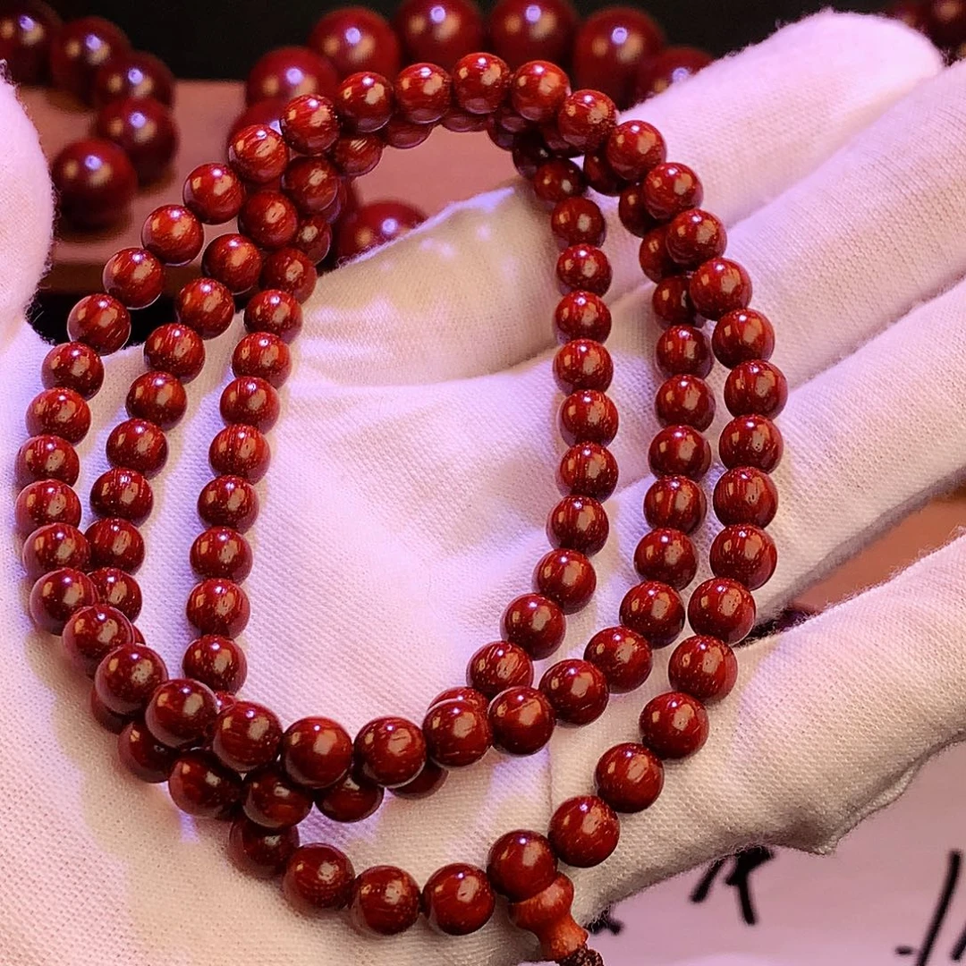 檀香紫檀（小叶紫檀）手串/手链0.6手串印度小叶紫檀