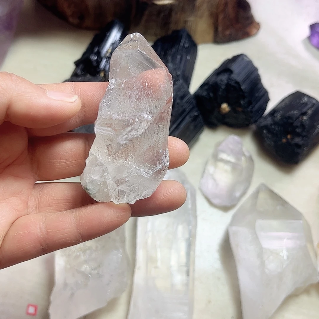 水晶天然水晶原石未镶嵌用****3