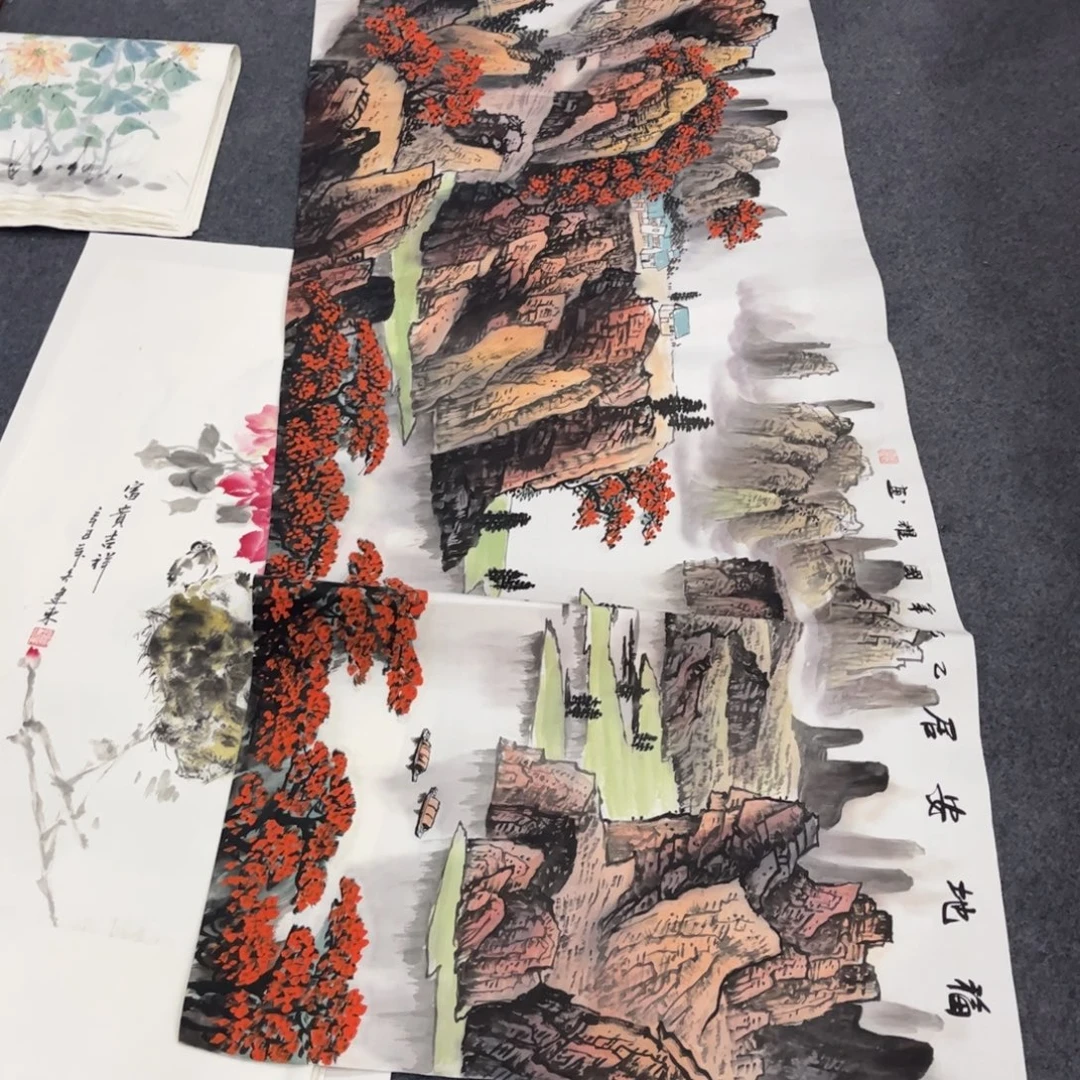 国画ZH精品国画单幅任发