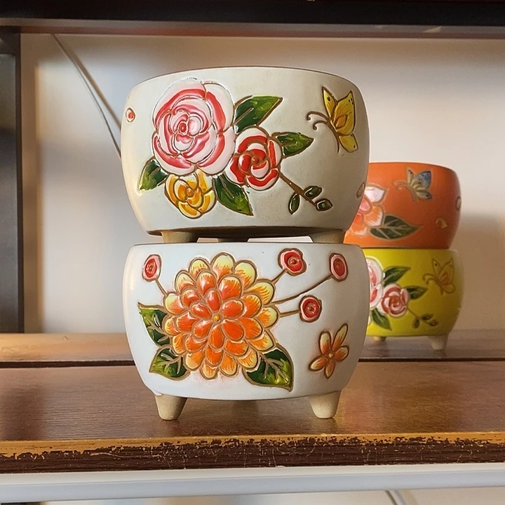 韩式多肉植物花盆