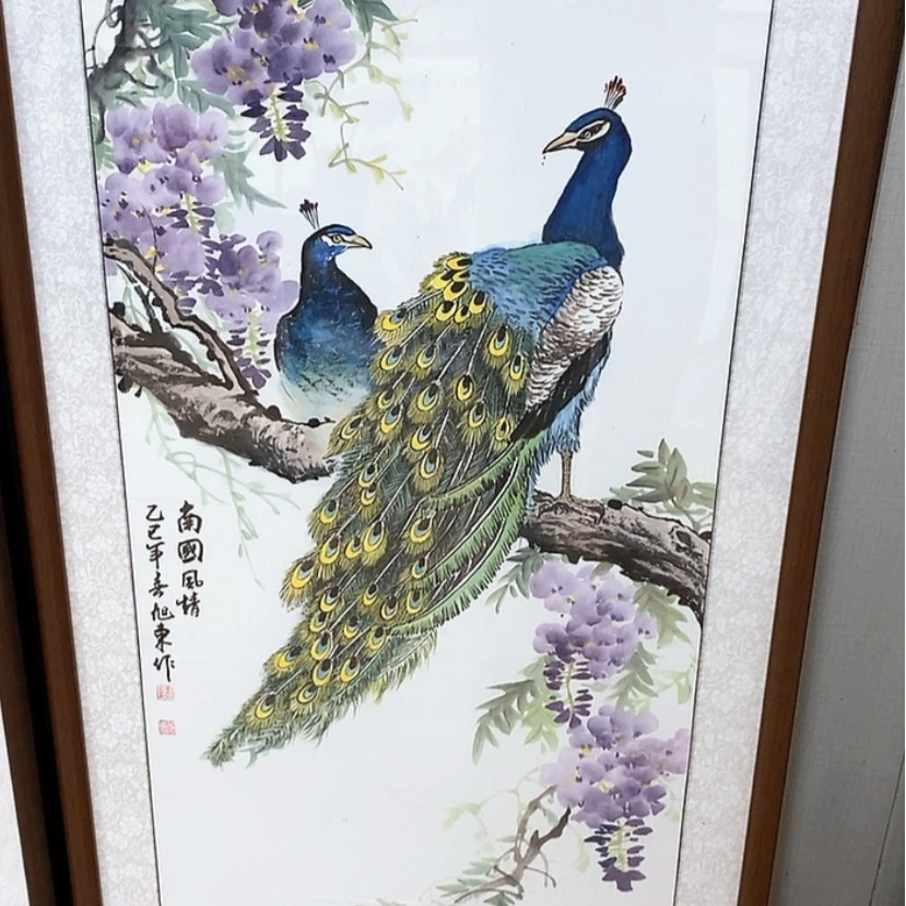 【闪购商品】国画手绘国画带框100.60