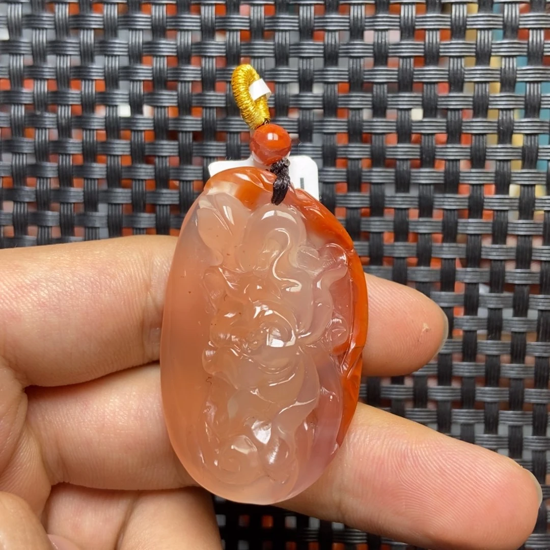 吊坠(不含链)未镶嵌南红玛瑙