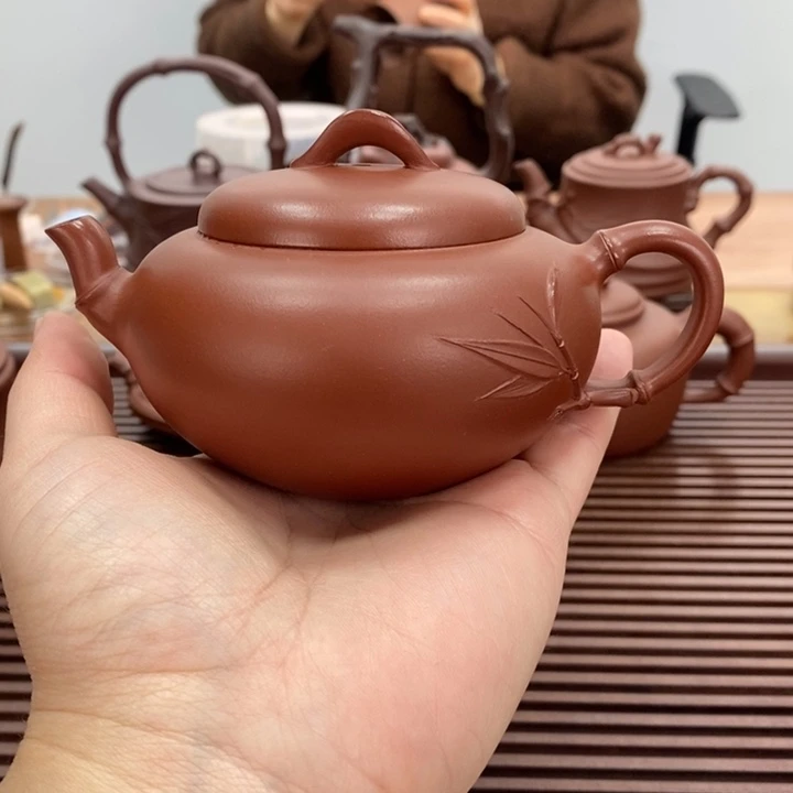 茶壶紫砂一片竹180毫升