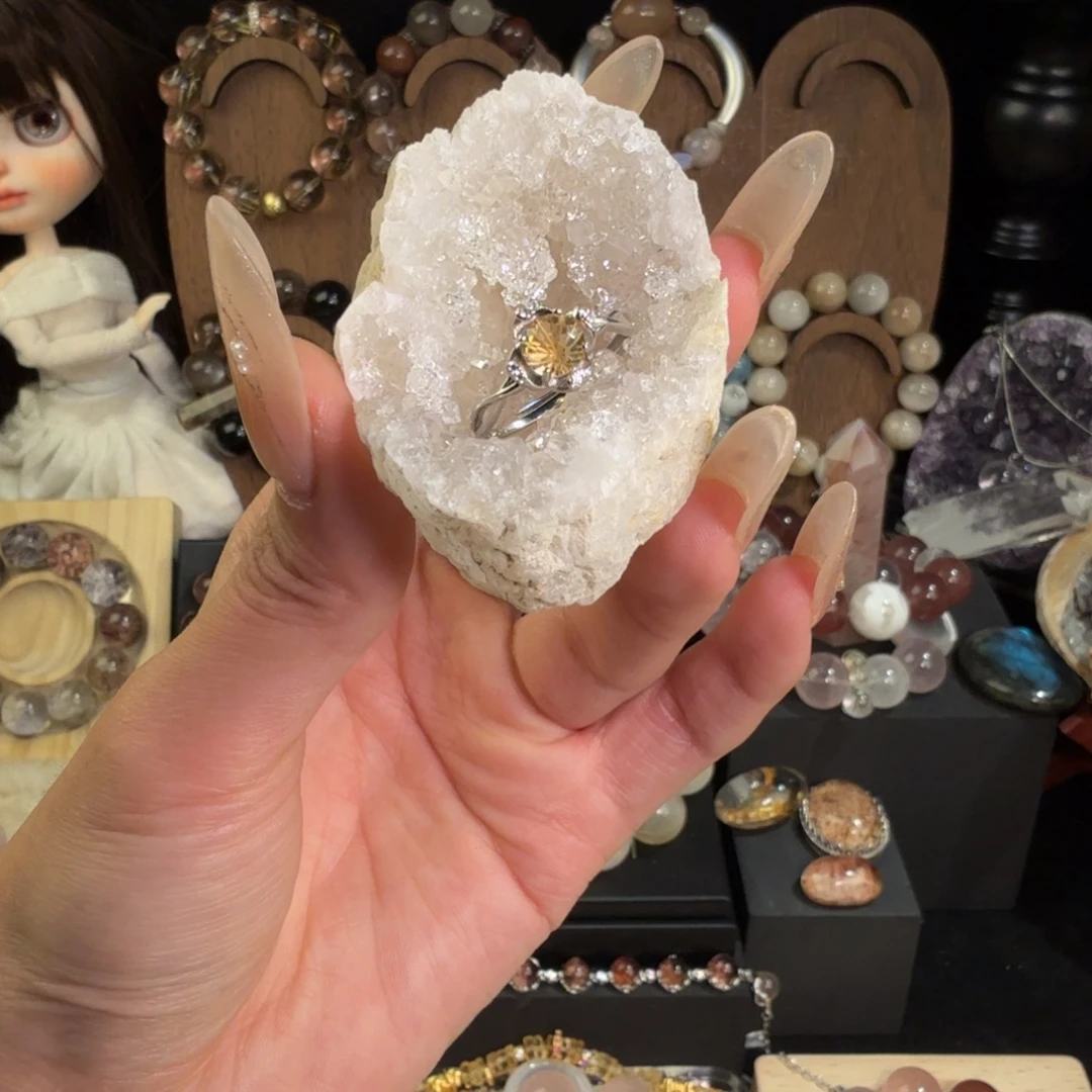 觅格晶石一天然串串