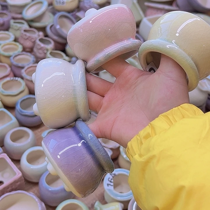 红陶陶瓷花盆单场满12包邮