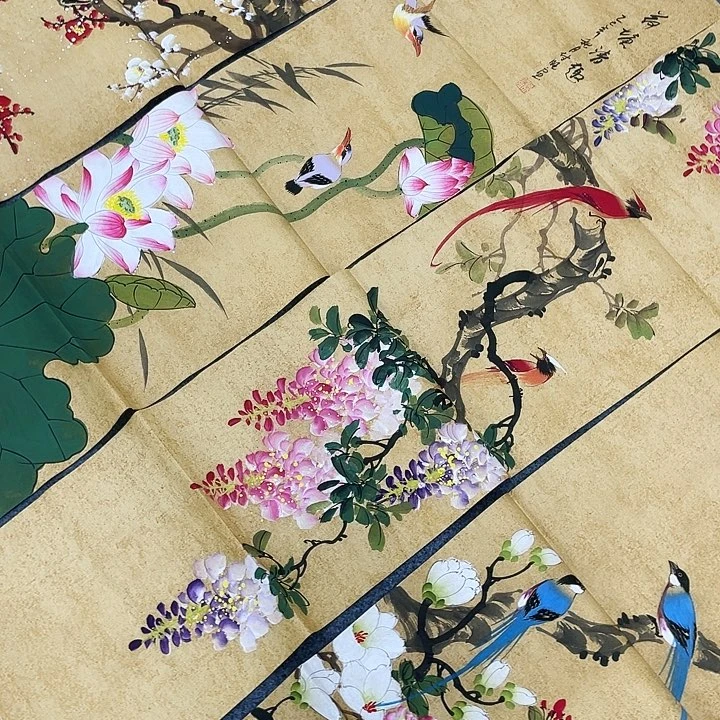 国画纯手绘国画作品