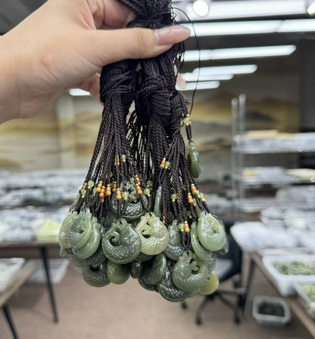 金玉满堂·年年有鱼 岁岁无忧 天然和田玉 大富大贵-多样性发其一
