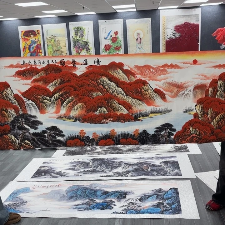 字画等多种形式的艺术作品