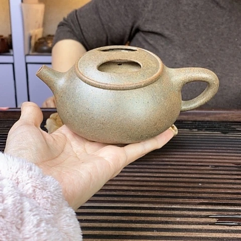 紫砂茶壶宜兴段泥