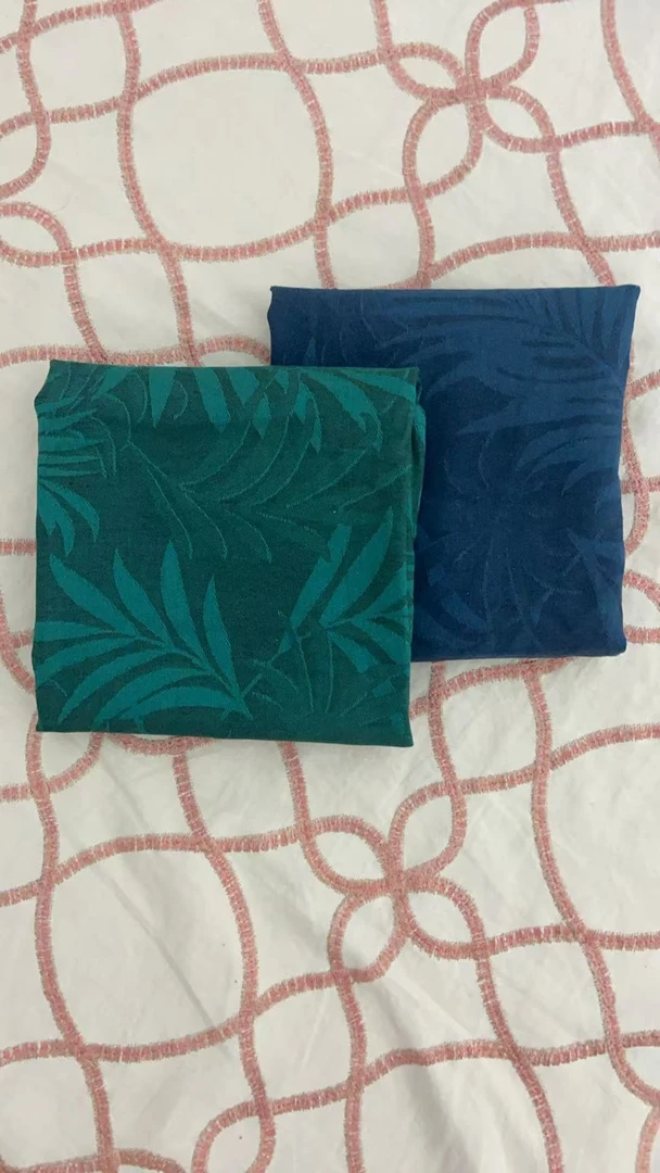 福利款 剪标出口提花茶桌垫 餐桌布 桌布垫50*70两块欧美