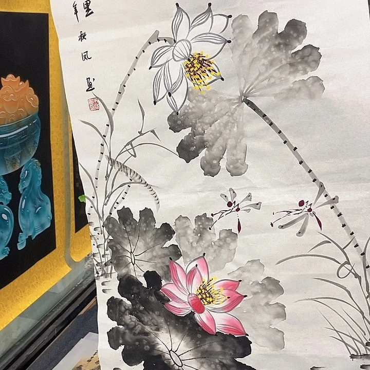 国画国画作品手绘