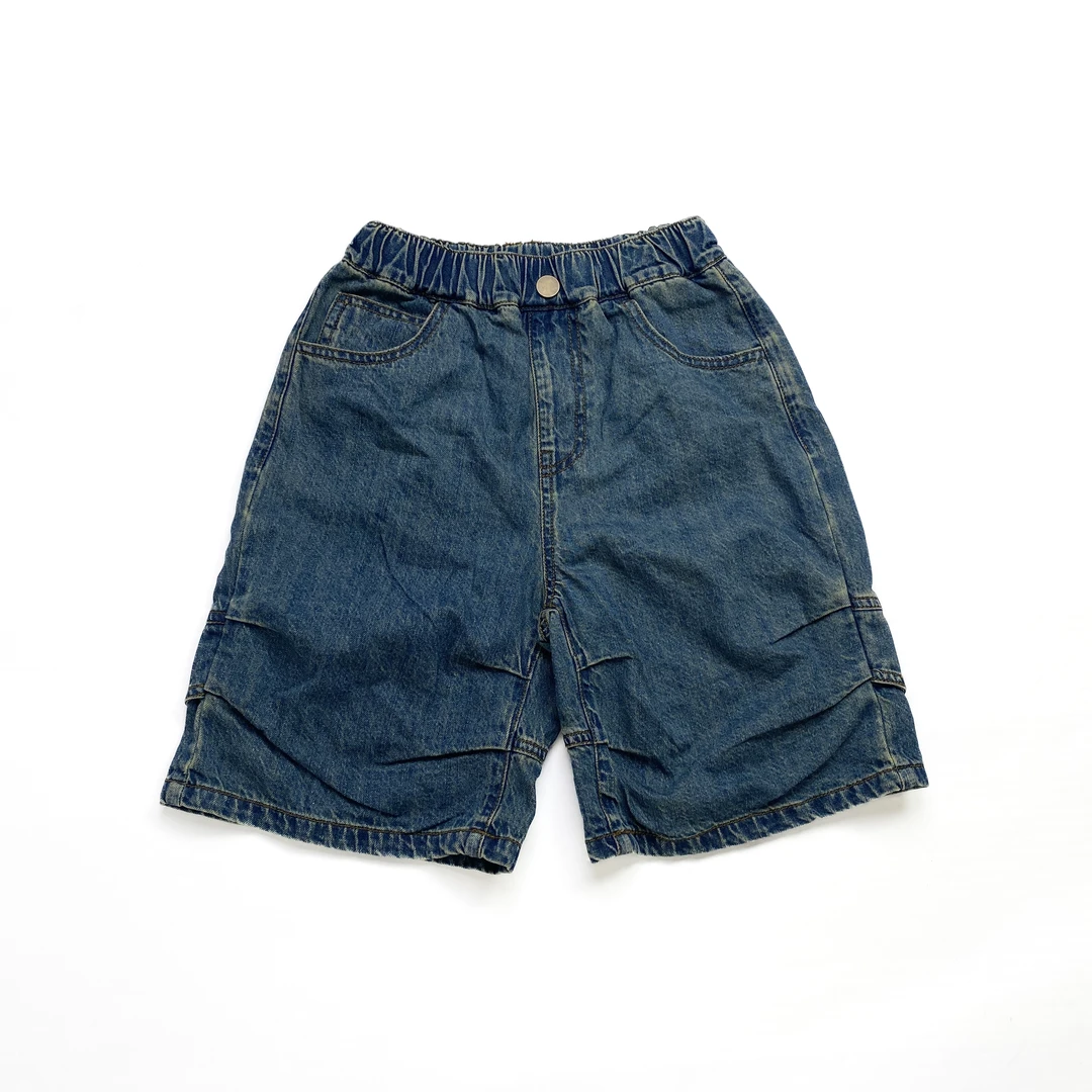 M 儿童休闲百搭时尚牛仔中裤25B005786