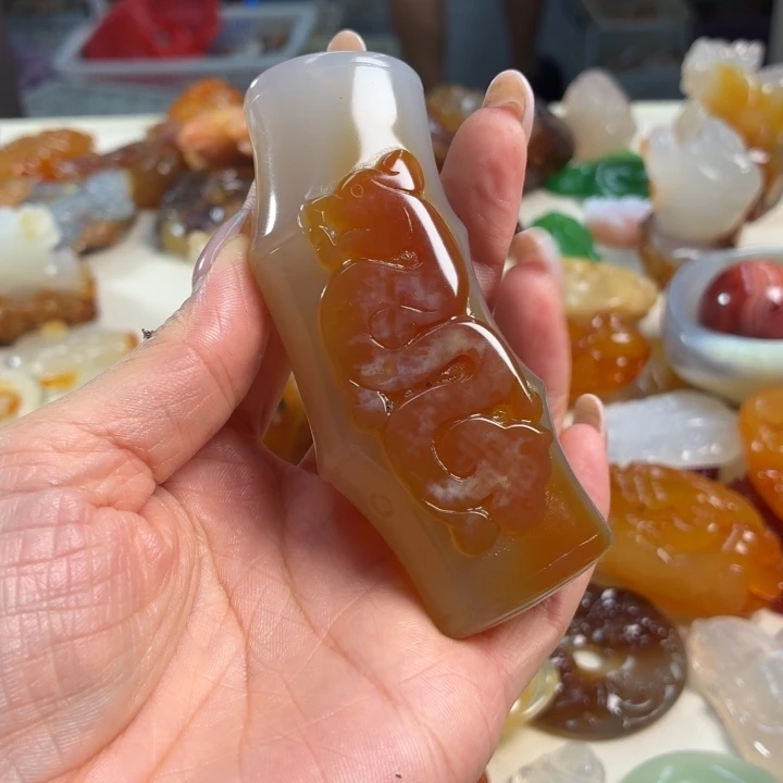 未镶嵌吊坠(不含链)玛瑙/玉髓