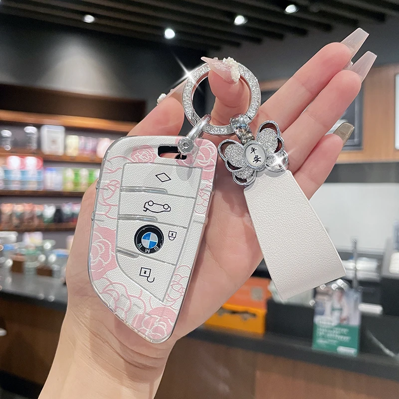 适用宝马ix3钥匙套3系i3扣1系x1x2x3x5刀锋7系5系530壳320三325li