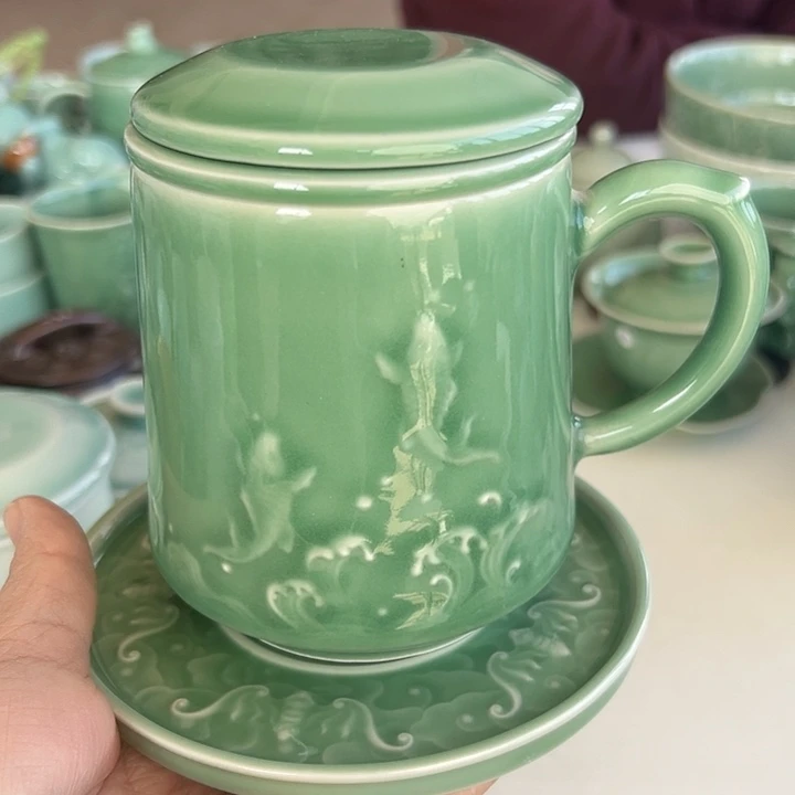 小米茶器龙泉青瓷