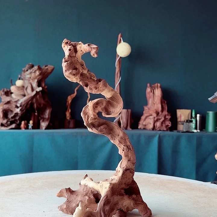 黑果木夜*奏581金丝红木羊蹄甲半成品