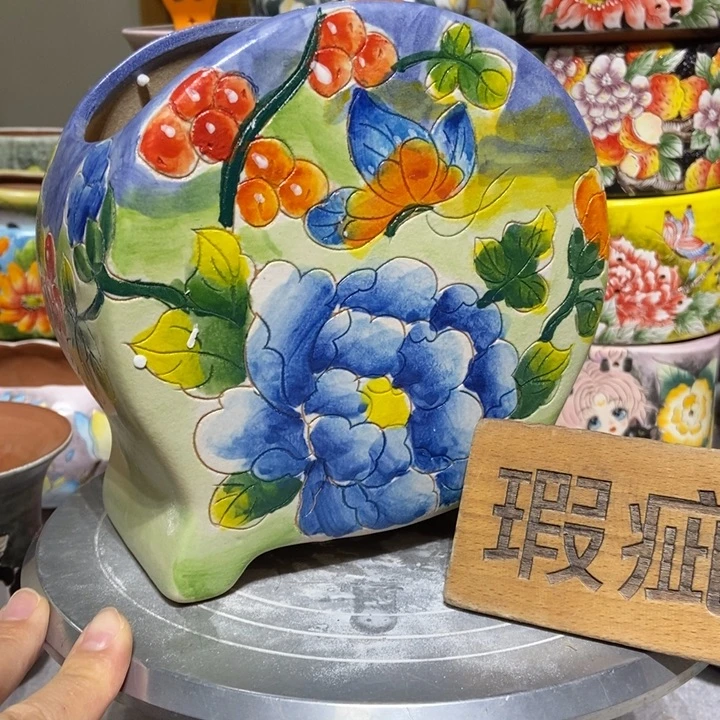 景德镇艺术手绘作品